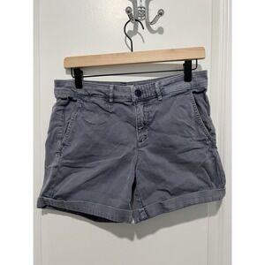 ✨ Chino By Anthropologie Shorts‎ Womens  Size 26 Relaxed Fit Gray Cotton Summer